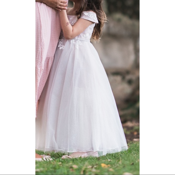David's Bridal Flower Girl Dress